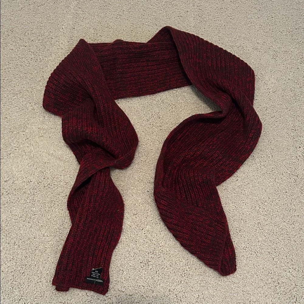 Moda International Deep Red Scarf
